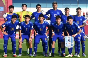 El equipo albiceleste se prepara para el primer duelo directo. Crédito: AFA