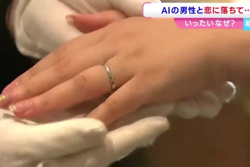 De la soledad al altar virtual: así fue la boda de una japonesa con su IA.