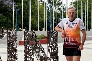 El Running Fest contará además con la presencia de Héctor Perren, histórico maratonista local que este año cumple 40 años de trayectoria. Foto: Gentileza