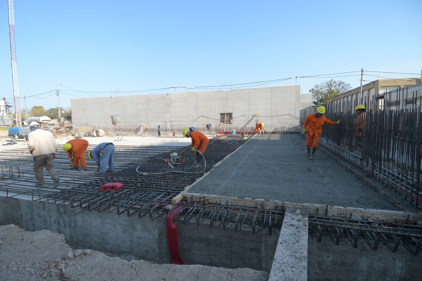 Las obras en la planta potabilizadora se reiniciarán la próxima semana. Crédito: Manuel Fabatía.