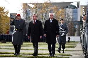 “Cuanto más capaces sean nuestras fuerzas armadas, menor será la probabilidad de involucrarnos en un conflicto”, subrayó Pistorius. Credito: REUTERS/Annegret Hilse