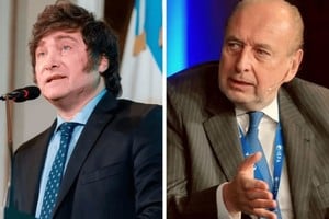 Para sorpresa de propios y extraños. Javier Milei y José Luis Manzano se reunieron en Estados Unidos.