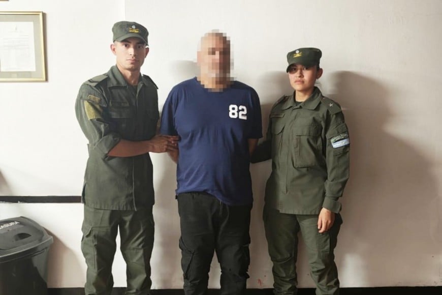 La detención del narco.