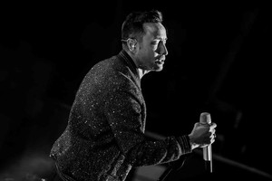 Pereyra llega a la Estación Belgrano. Foto: Gentileza producción