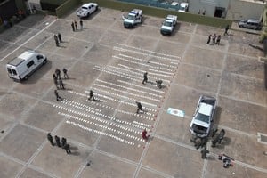 Impactante secuestro de una tonelada de cocaína.