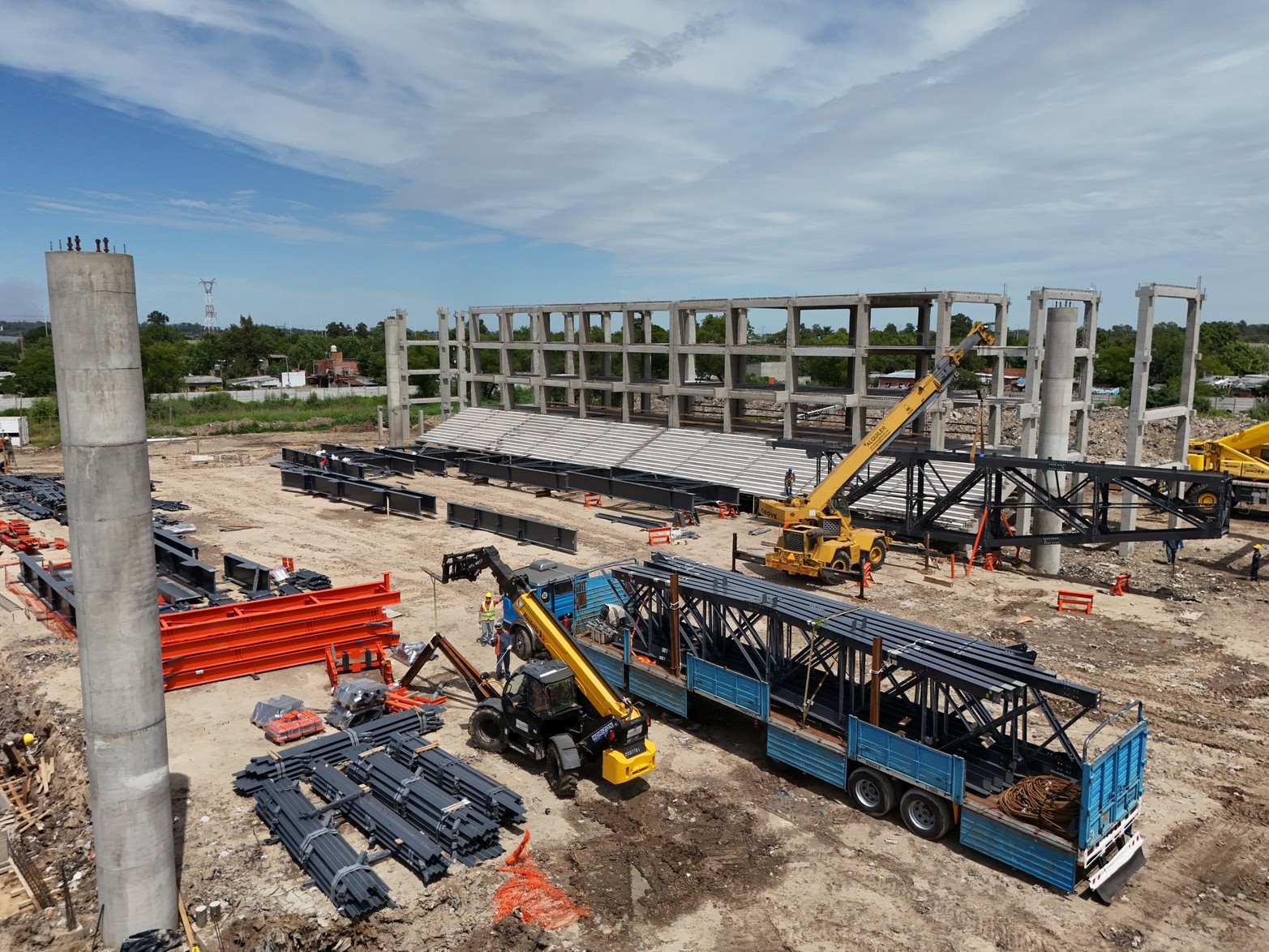 El nuevo estadio del CARD avanza a toda velocidad