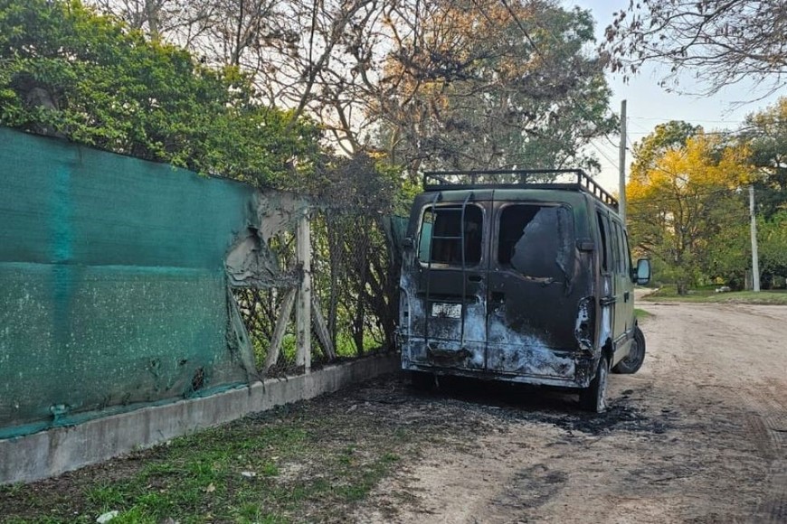 Pirómano detenido en Villa California. Foto: Gentileza