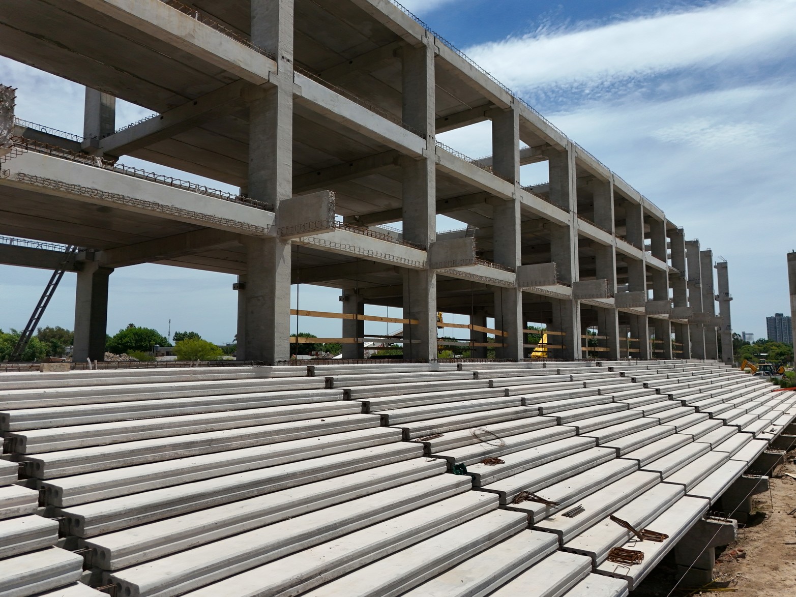 El nuevo estadio del CARD avanza a toda velocidad