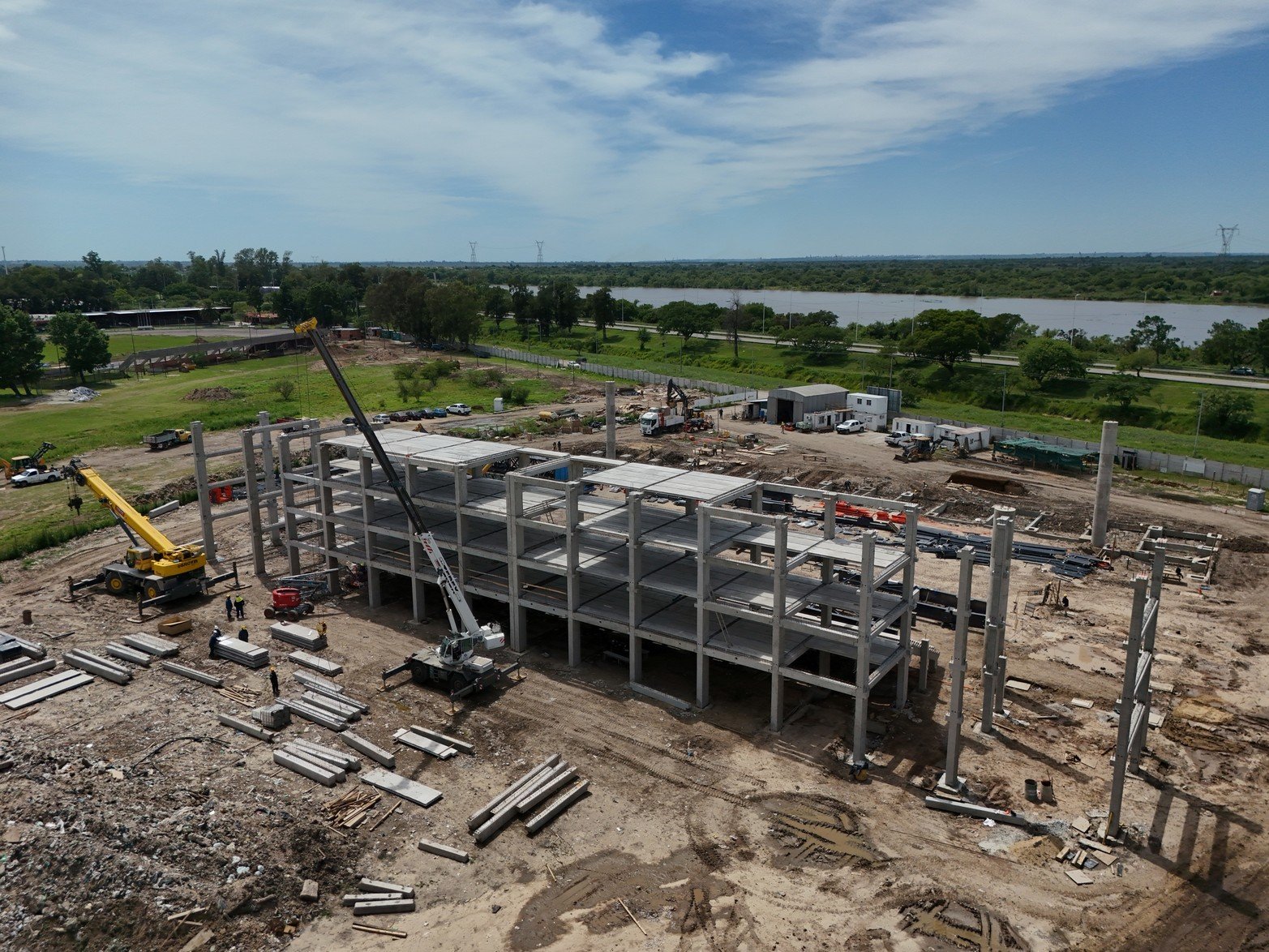El nuevo estadio del CARD avanza a toda velocidad