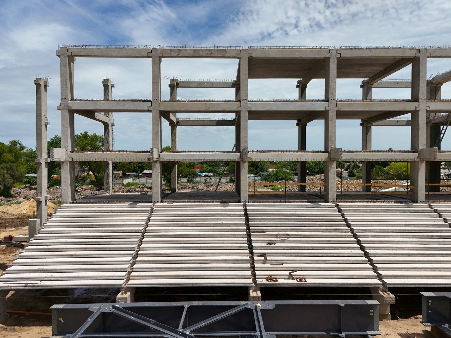 El nuevo estadio del CARD avanza a toda velocidad