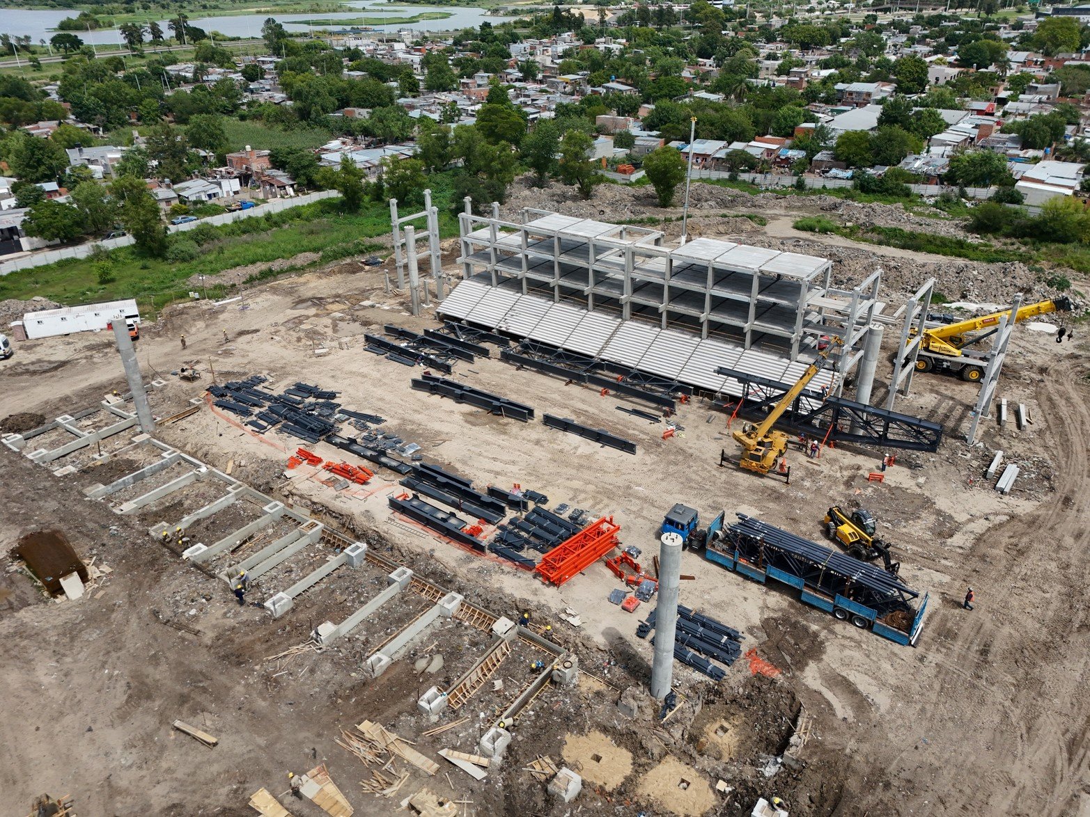 El nuevo estadio del CARD avanza a toda velocidad