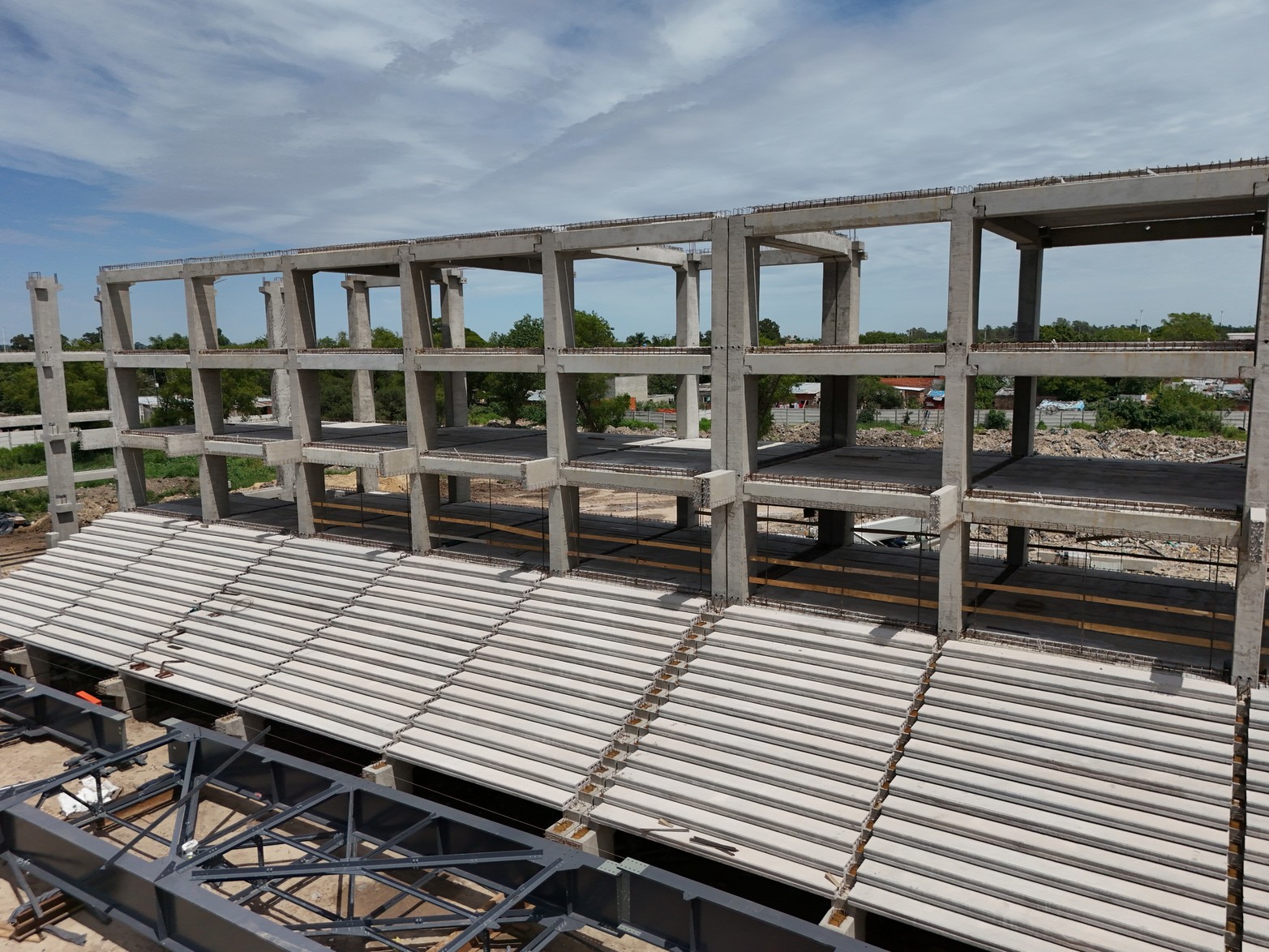 El nuevo estadio del CARD avanza a toda velocidad