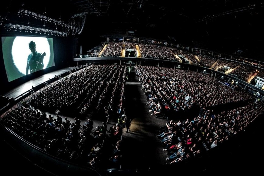 Presentación del disco homónimo de la banda Divididos, en el Movistar Arena