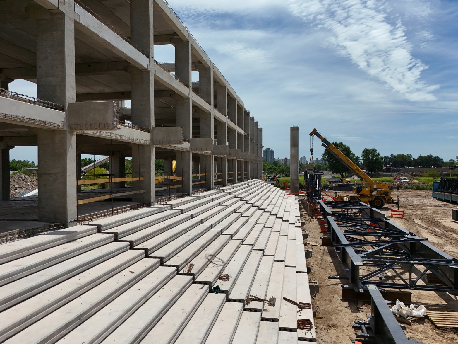 El nuevo estadio del CARD avanza a toda velocidad