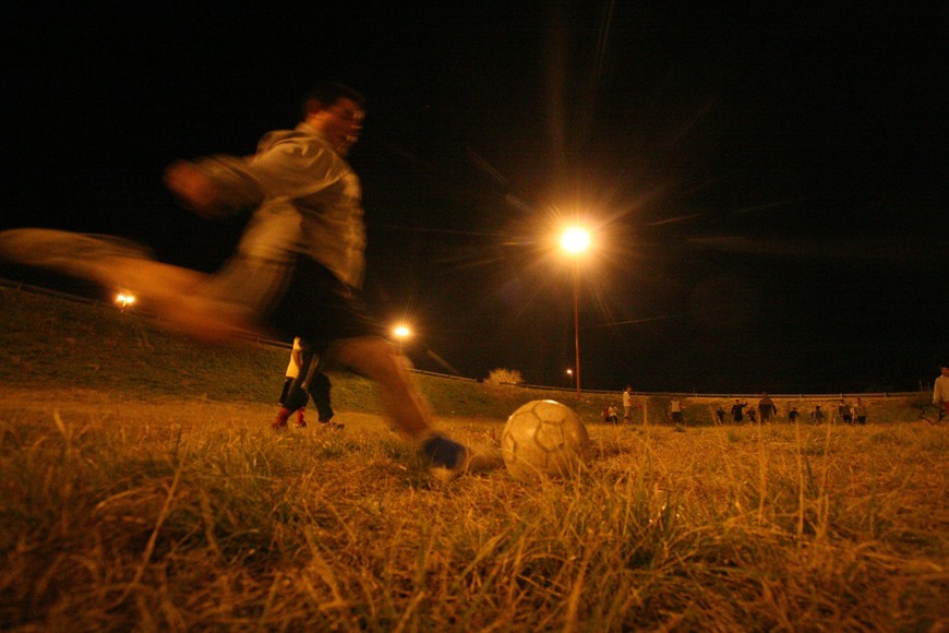 El “potrero”, lugar nacen los más grandes del deporte. Crédito: Archivo Mauricio Garín