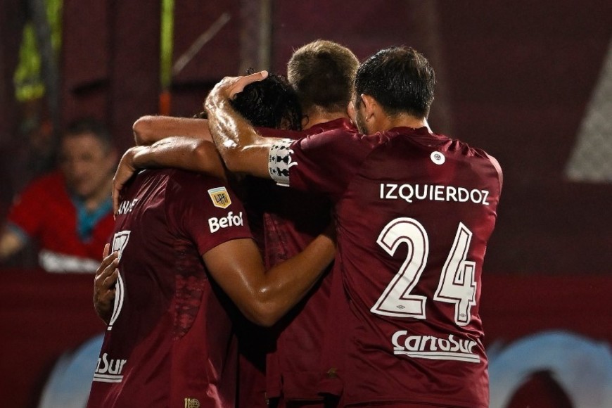 Lanús vs Atlético Tucumán. Foto: @clublanus