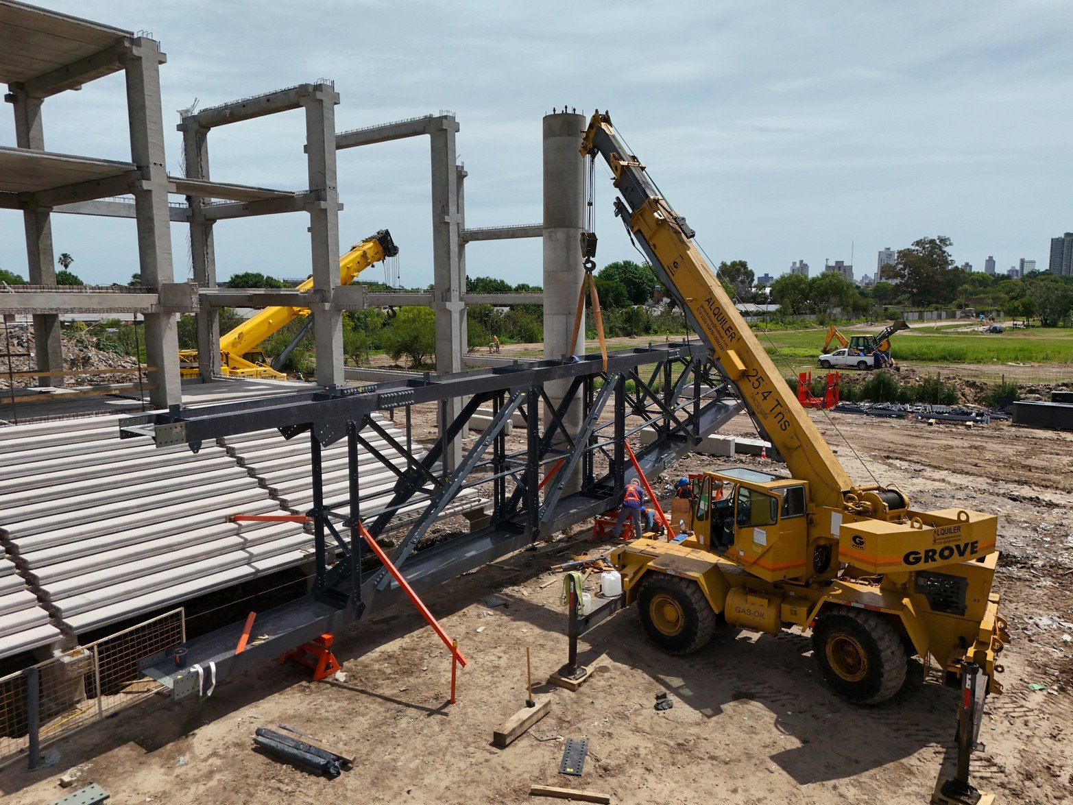 El nuevo estadio del CARD avanza a toda velocidad