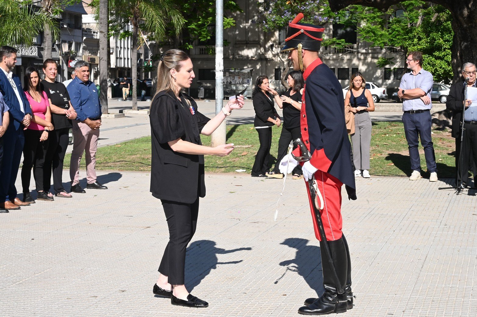 Reconocimiento Cuerpo de Dragones de la independencia