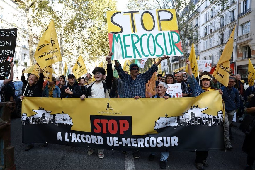 Francia es el país de la UE que más resiste el acuerdo con el Mercosur.