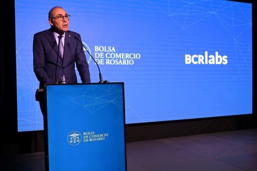 Bolsa de Comercio de Rosario. Miguel Simioni