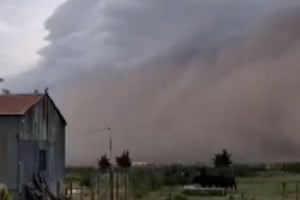 Tormentas severas avanzan sobre el centro del país y causan daños en La Pampa
