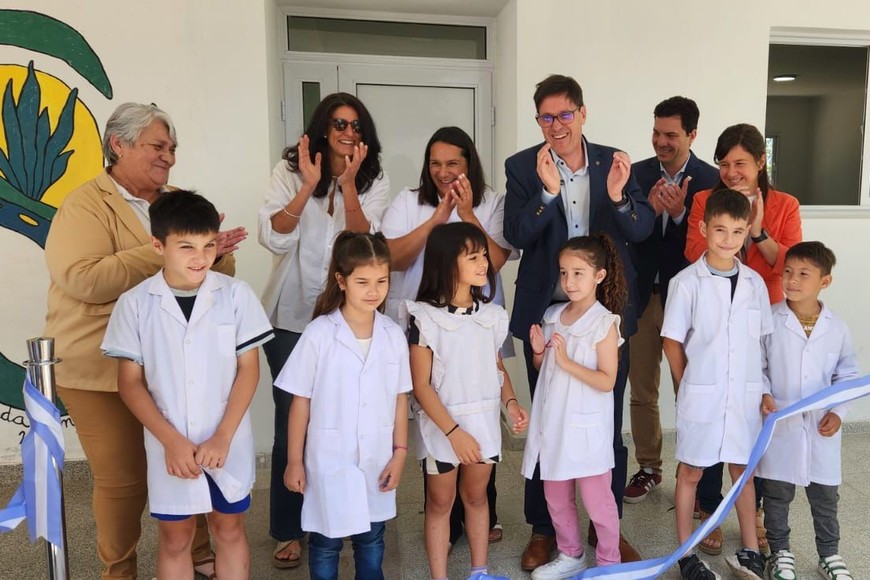 Fue durante una recorrida del ministro Goity por el departamento Castellanos,