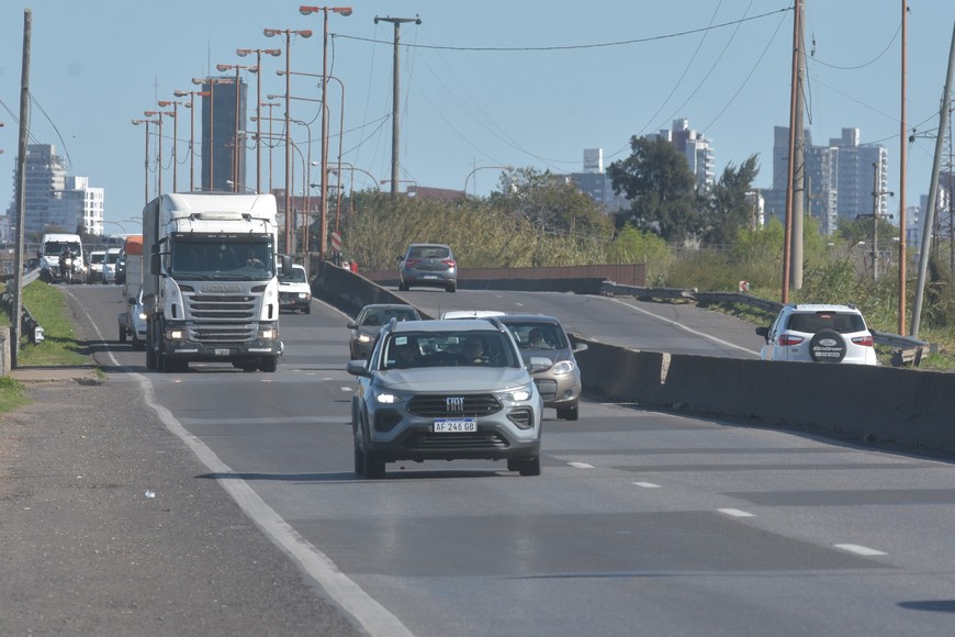 La 168 comunica la capital con la costa y con Entre Rios. Mauricio Garín.