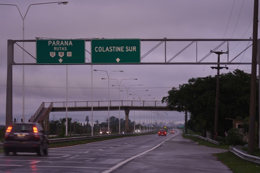 Este tramo es considerado zona urbana. Eduardo Seval.
