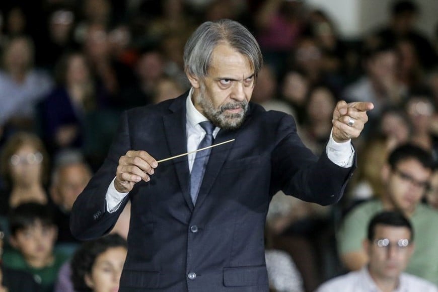 El maestro Viegas. Foto: Gentileza Orquesta