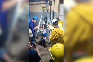 Parte de las tareas realizadas por el personal de ASSA. Crédito: ASSA