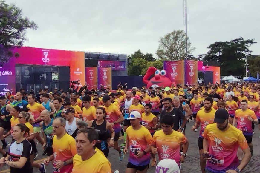 Primera edición de la Maratón Copa Santa Fe.