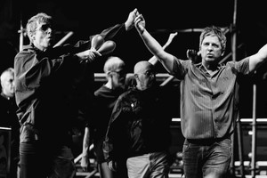 El show de Oasis este sábado en el Monumental. Crédito: DF Entertainment