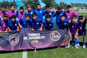 El plantel campeón.