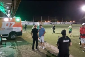 Graves incidentes en el club San Cristóbal de Angel Gallardo. Foto: Gentileza