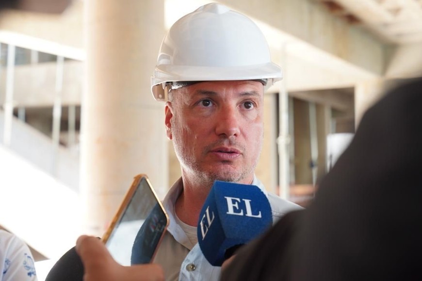 Lisandro Enrico, ministro de Obras Públicas. Crédito: Gobierno de Santa Fe