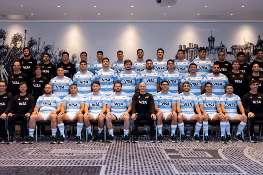 Los convocados de Los Pumas. Crédito: UAR