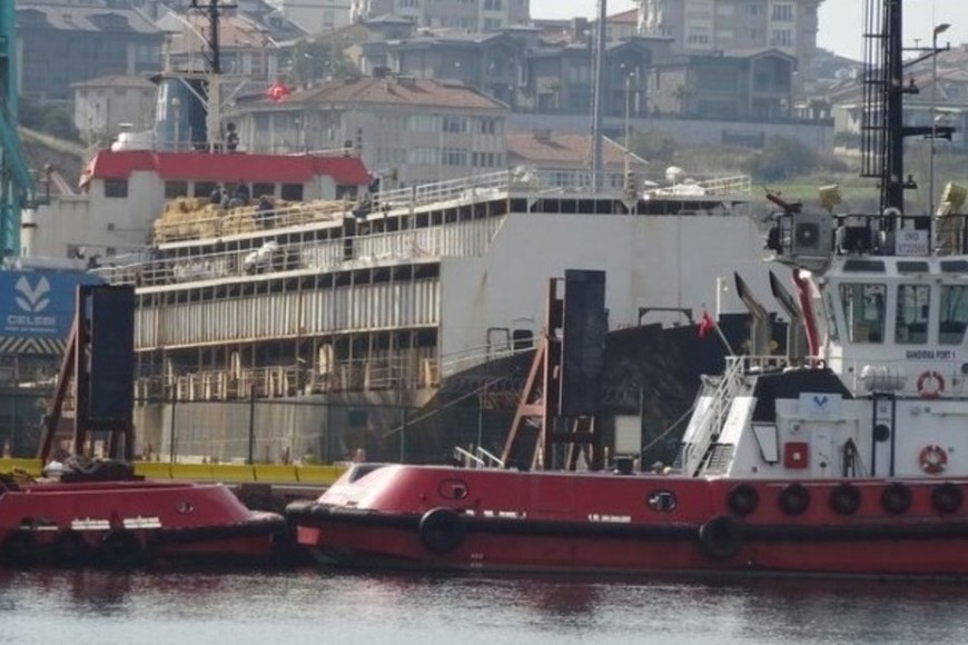 El buque Spiridon II.