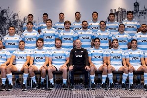 Los convocados de Los Pumas. Crédito: UAR