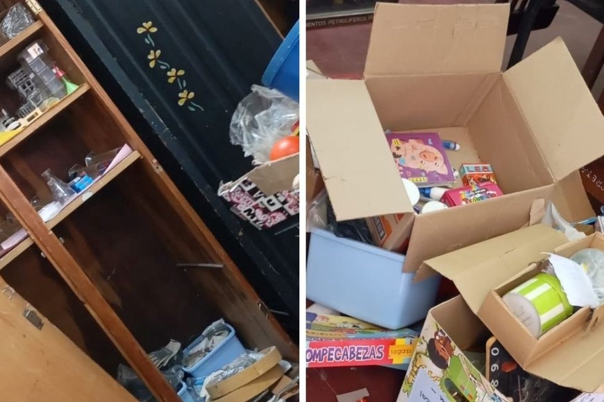 Robo y destrozos en la escuela 38 Brigadier López. Foto: Gentileza