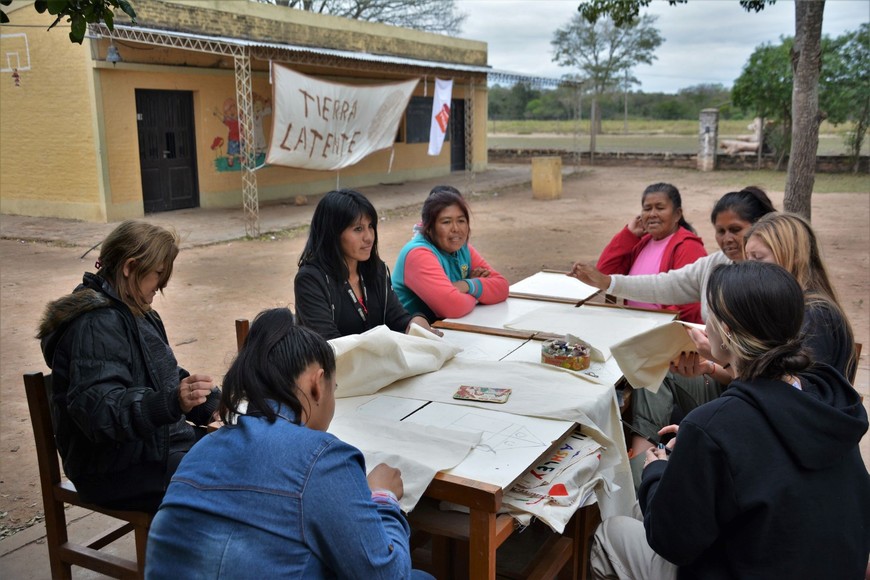 También se realizan un taller de mujeres. Crédito: Gentileza