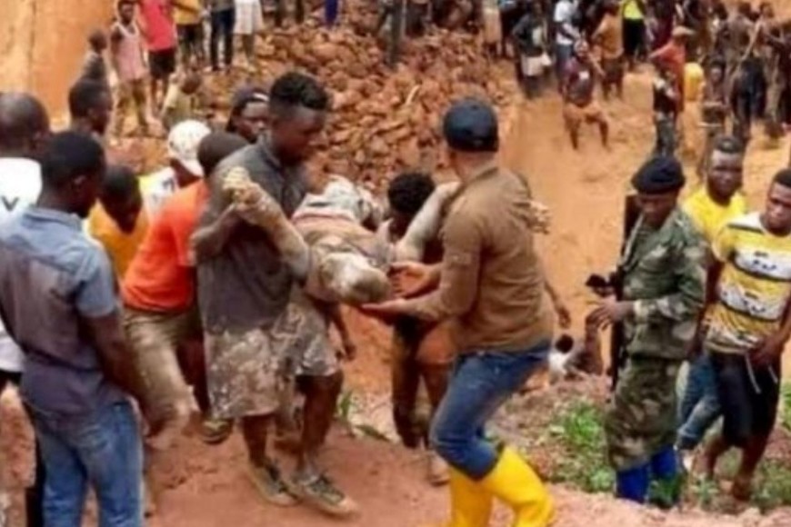 Los mineros habrían quedado atrapados unos sobre otros