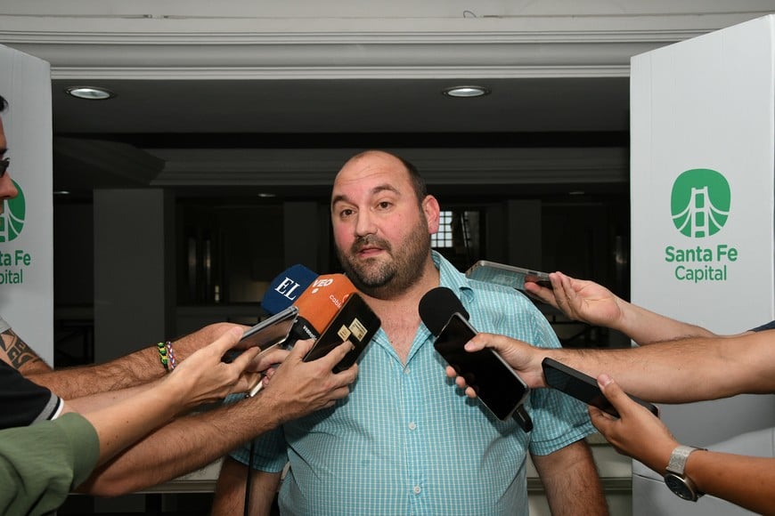 Raúl Hurani, subsecretario de Seguridad Vial y Transporte municipal. Foto: Manuel Fabatía