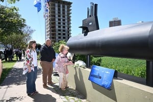 Homenaje a los 44 tripulantes del ARA San Juan a 8 años de la tragedia