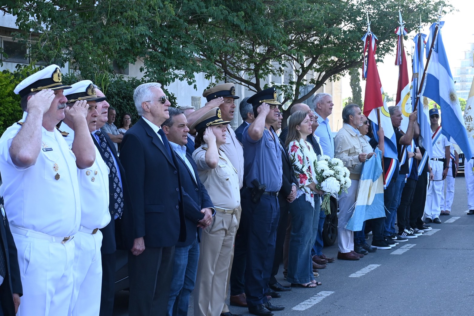 Homenaje a los 44 tripulantes del ARA San Juan a 8 años de la tragedia