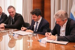 El gobierno nacional acordó con Chubut un esfuerzo conjunto por el desarrollo energético provincial. 