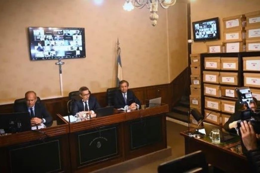 Las audiencias por la causa Cuadernos se llevan a cabo en modalidad mixta, presencial y virtual.