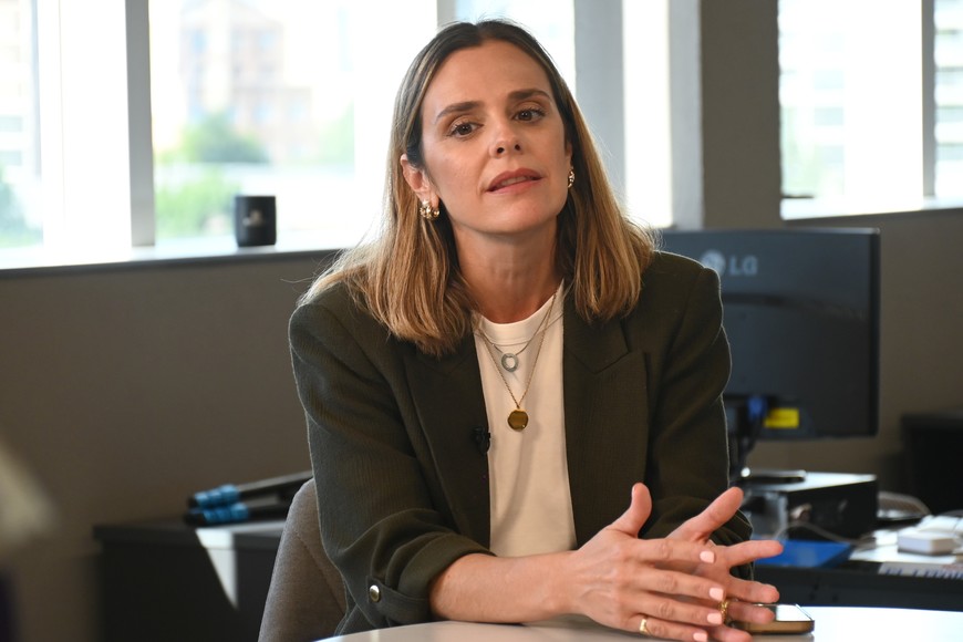 Lucila García, directora de la Agencia de Cooperación, Inversiones y Comercio Exterior (ACICE). Crédito: Flavio Raina
