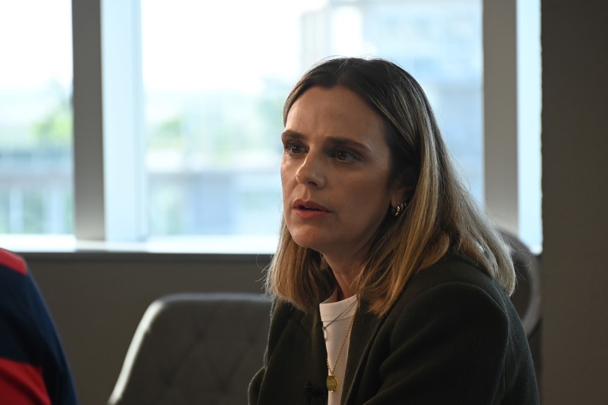 Lucila García, directora de la Agencia de Cooperación, Inversiones y Comercio Exterior (ACICE). Crédito: Flavio Raina