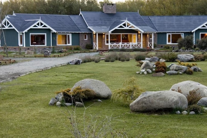 El complejo donde se construyó el Hotel Los Sauces. Foto: AFP