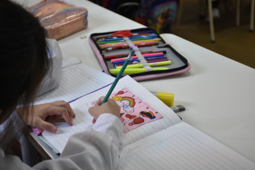 Publicación de libretas y del Informe Socioeducativo correspondiente al período final Créditos: Flavio Raina